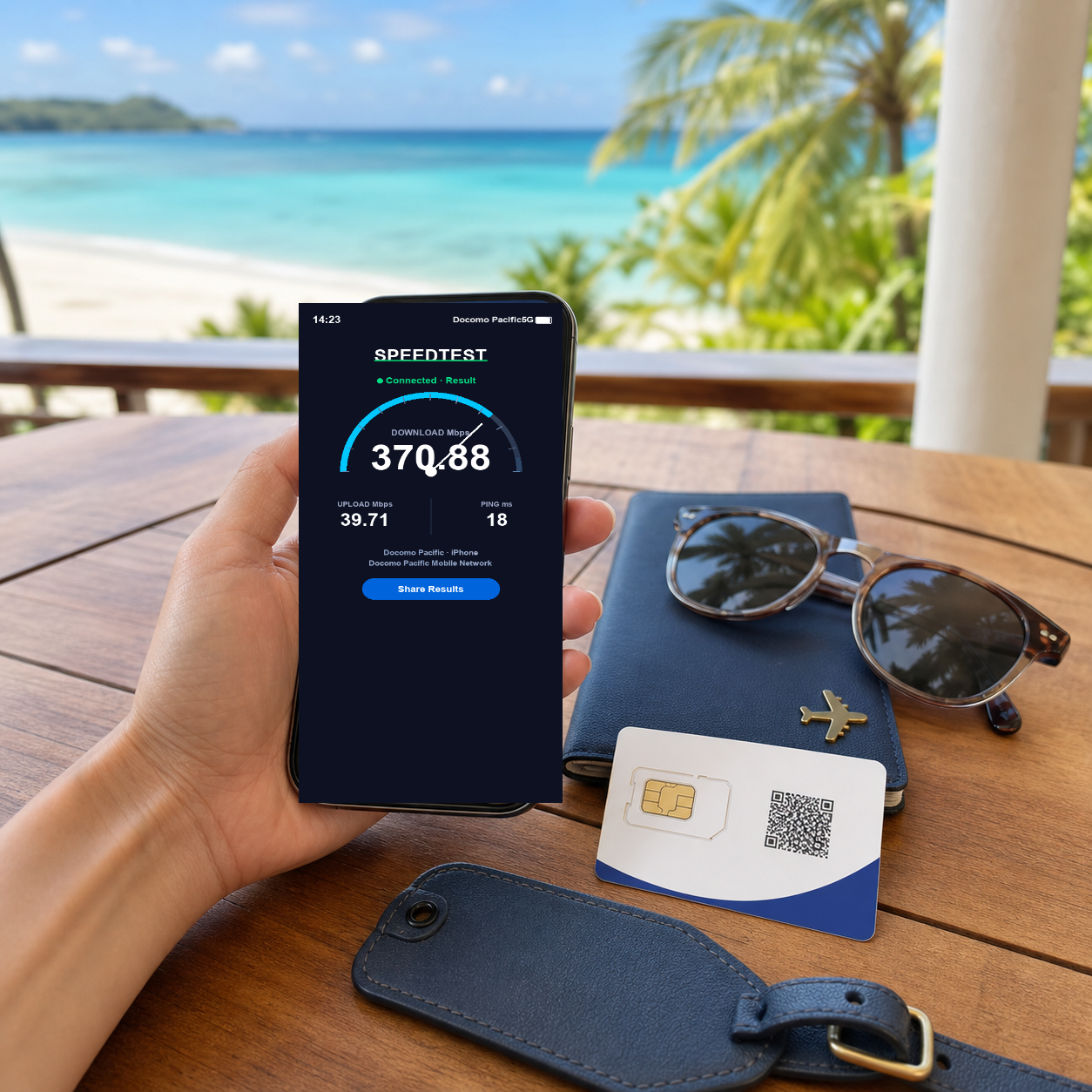 VOYA eSIM speed test - esim-saipan-guam-plus VOYA-UGC-POS2