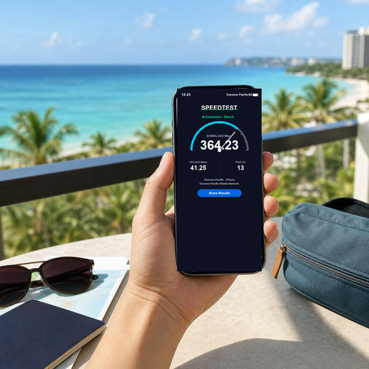VOYA eSIM speed test - esim-saipan-guam VOYA-UGC-POS2