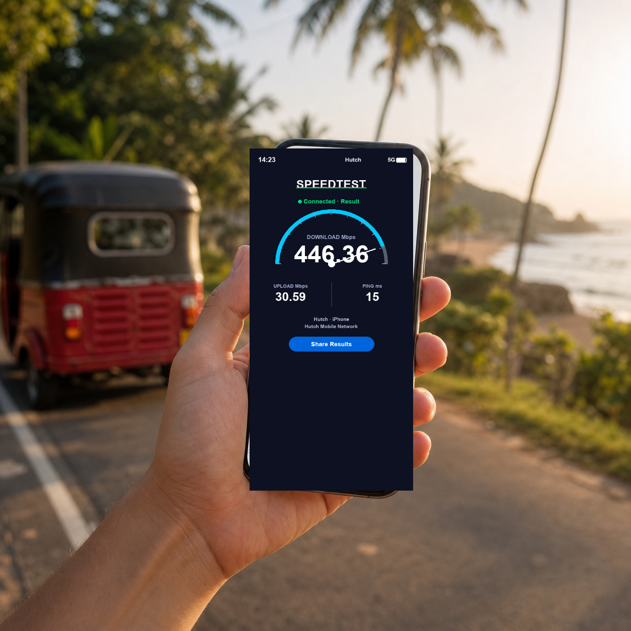 VOYA eSIM speed test - esim-sri-lanka VOYA-UGC-POS2