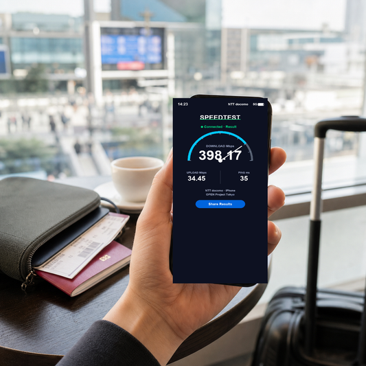 VOYA eSIM speed test - japan-daily-esim VOYA-UGC-POS2