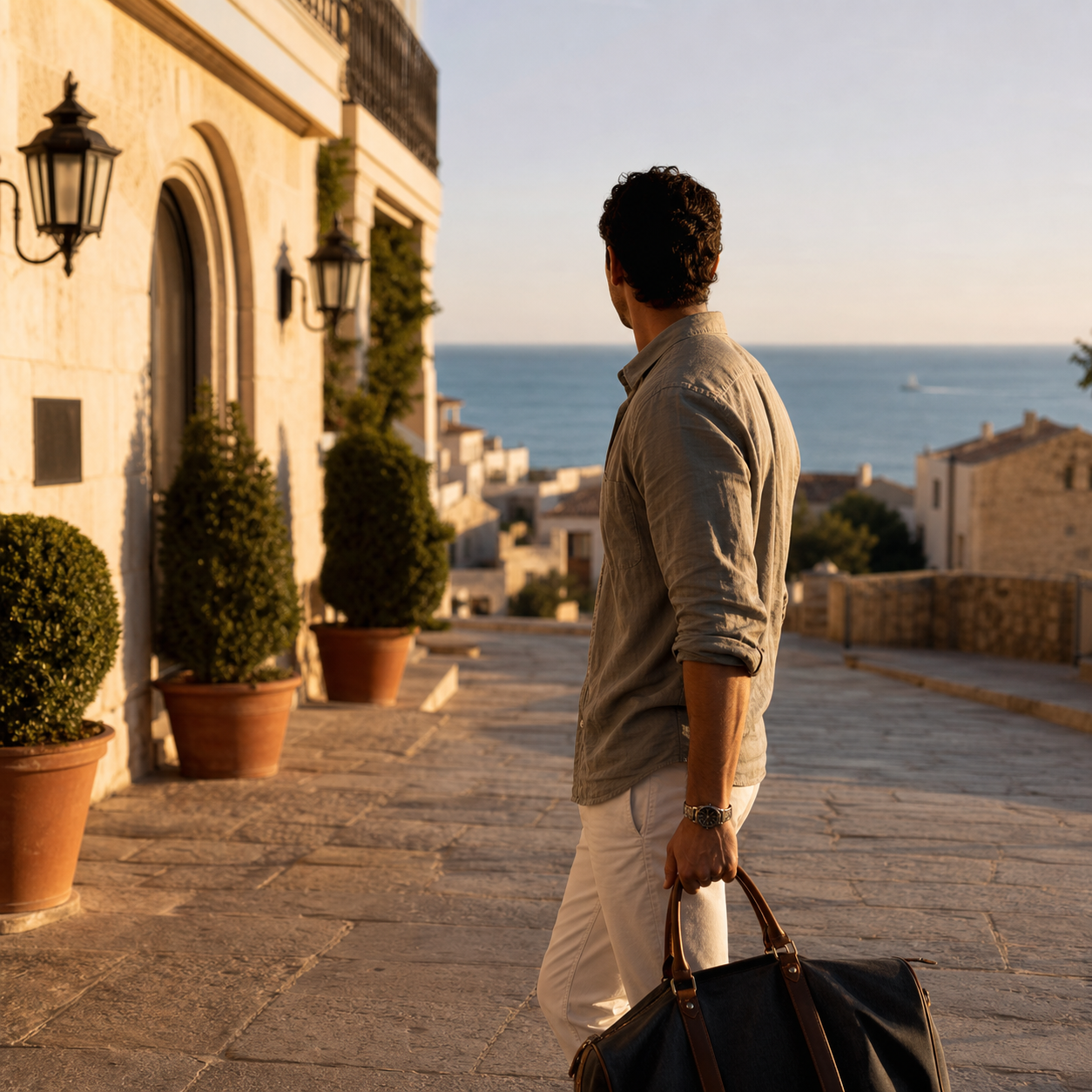 Global travel editorial - golden hour