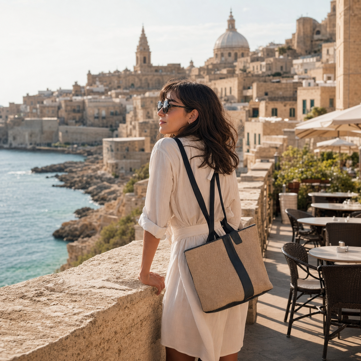 Europe travel editorial - golden hour