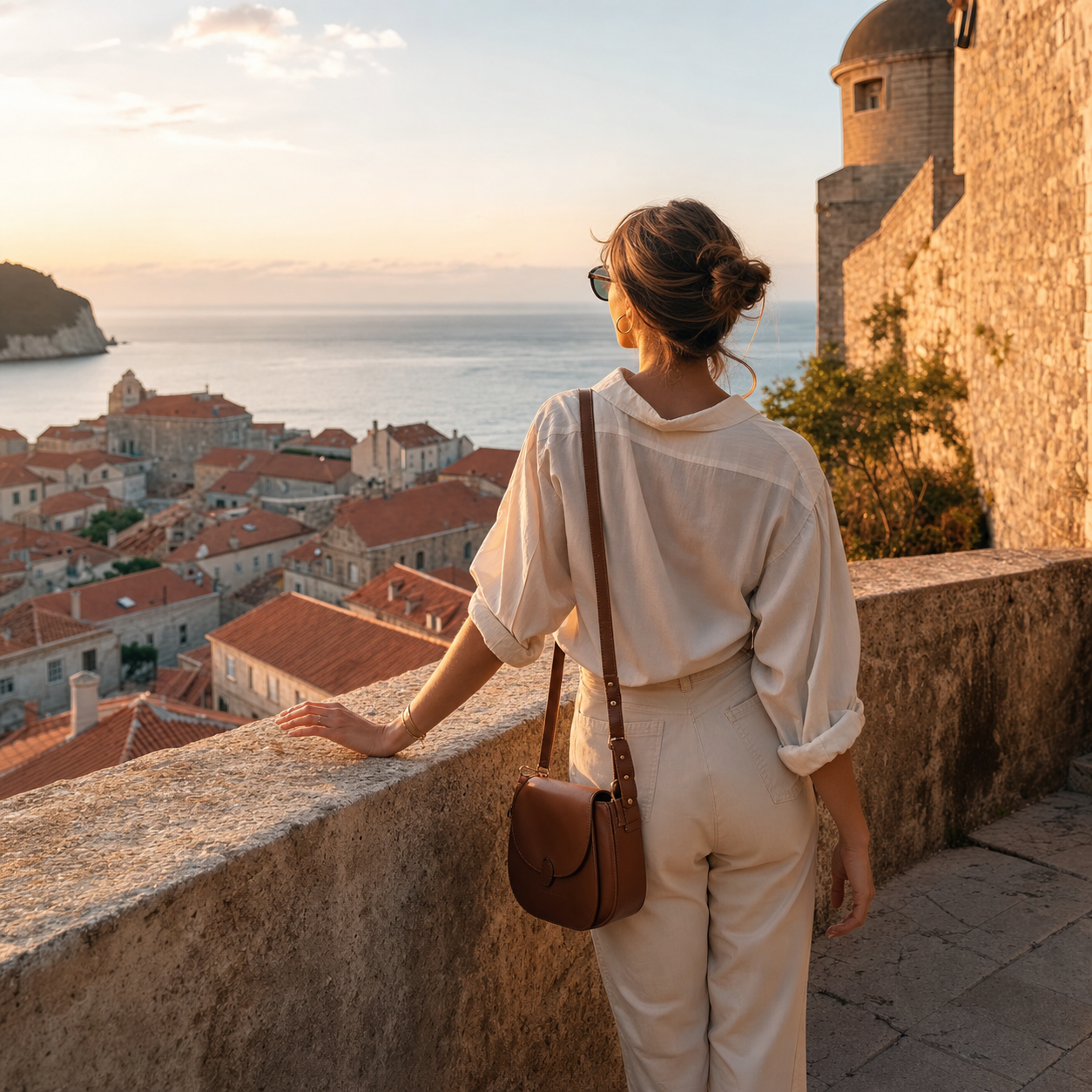 Global travel editorial - golden hour