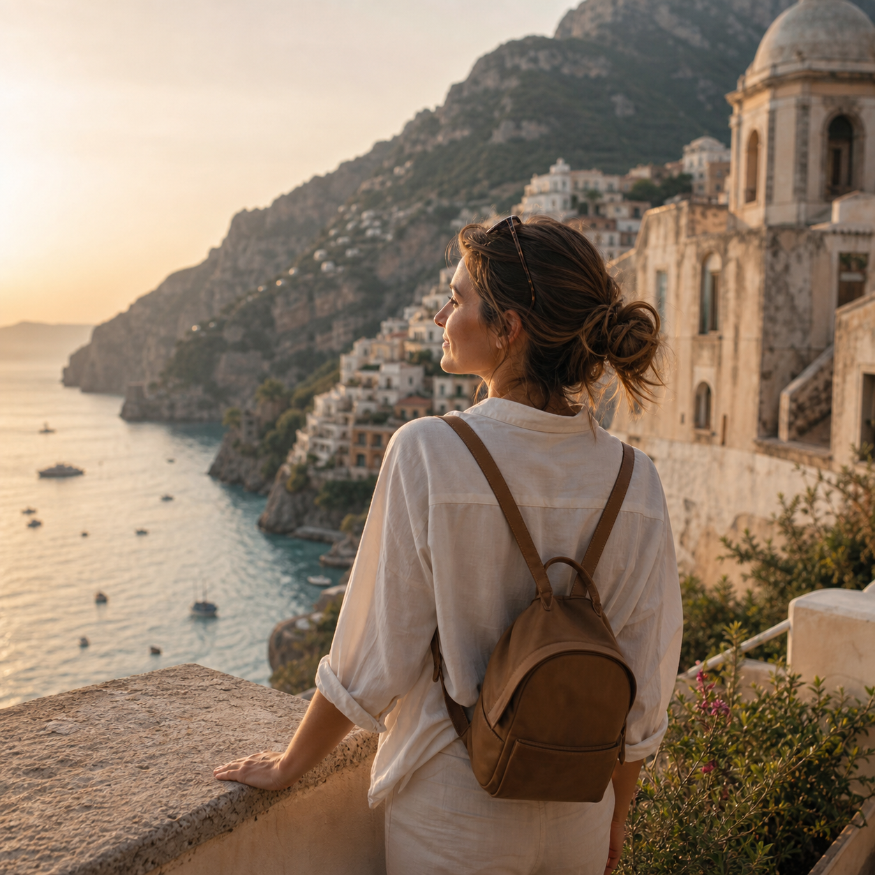 Global travel editorial - golden hour