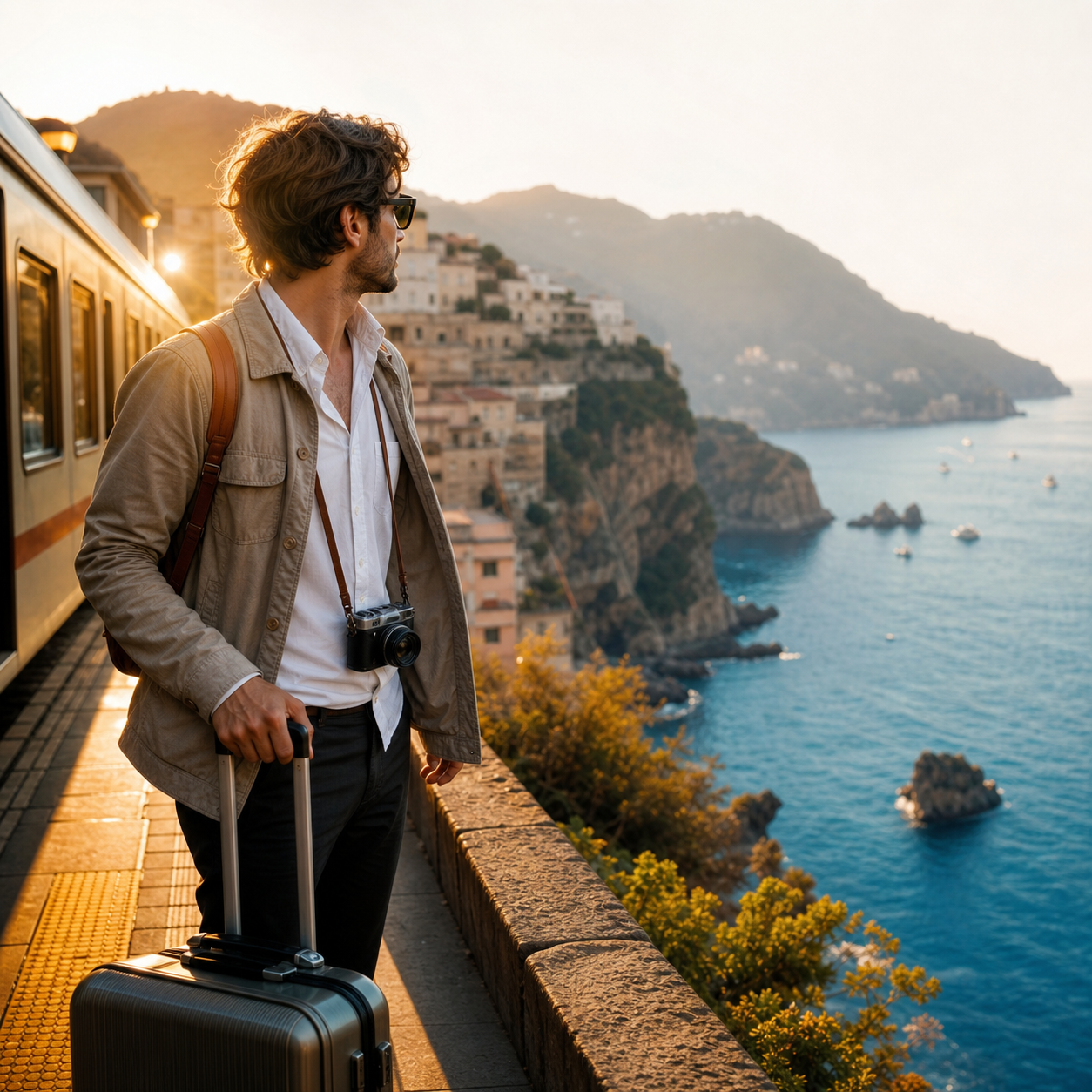 Global travel editorial - golden hour
