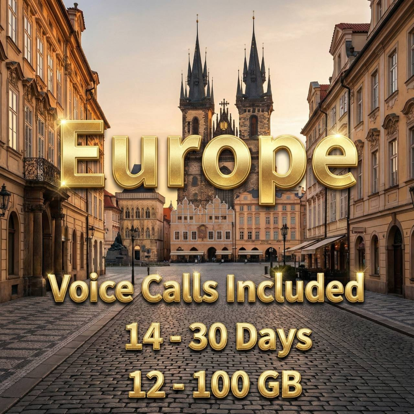Europe | eSIM | 30-Day | 10GB Data | Instant Setup