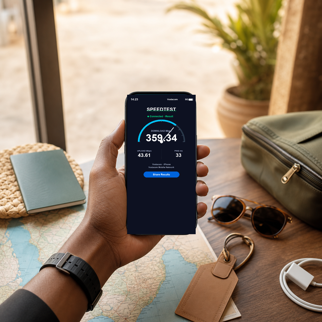 VOYA eSIM speed test - africa-6-country-esim-unlimited VOYA-UGC-POS2
