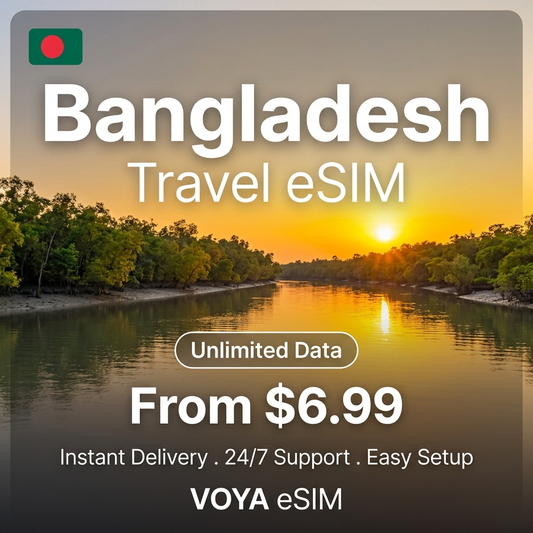 Bangladesh Travel eSIM - VOYA eSIM