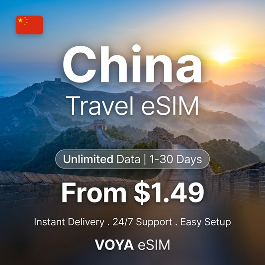 China Travel eSIM - VOYA eSIM
