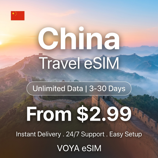 China Travel eSIM - VOYA eSIM