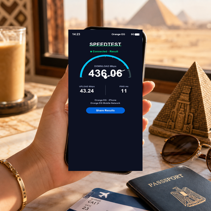 VOYA eSIM speed test - egypt-daily-esim-etisalat-telecom-1-30days VOYA-UGC-POS2