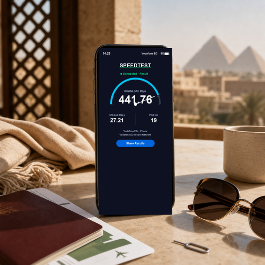 VOYA eSIM speed test - egypt-esim-10gb30days-data-plan-etisalat VOYA-UGC-POS2