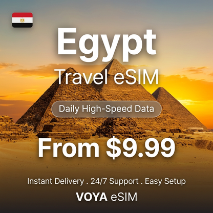Egypt Travel eSIM - VOYA eSIM