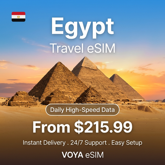 Egypt Travel eSIM - VOYA eSIM
