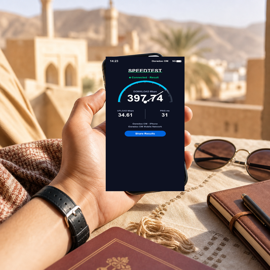 VOYA eSIM speed test - esim-oman VOYA-UGC-POS2