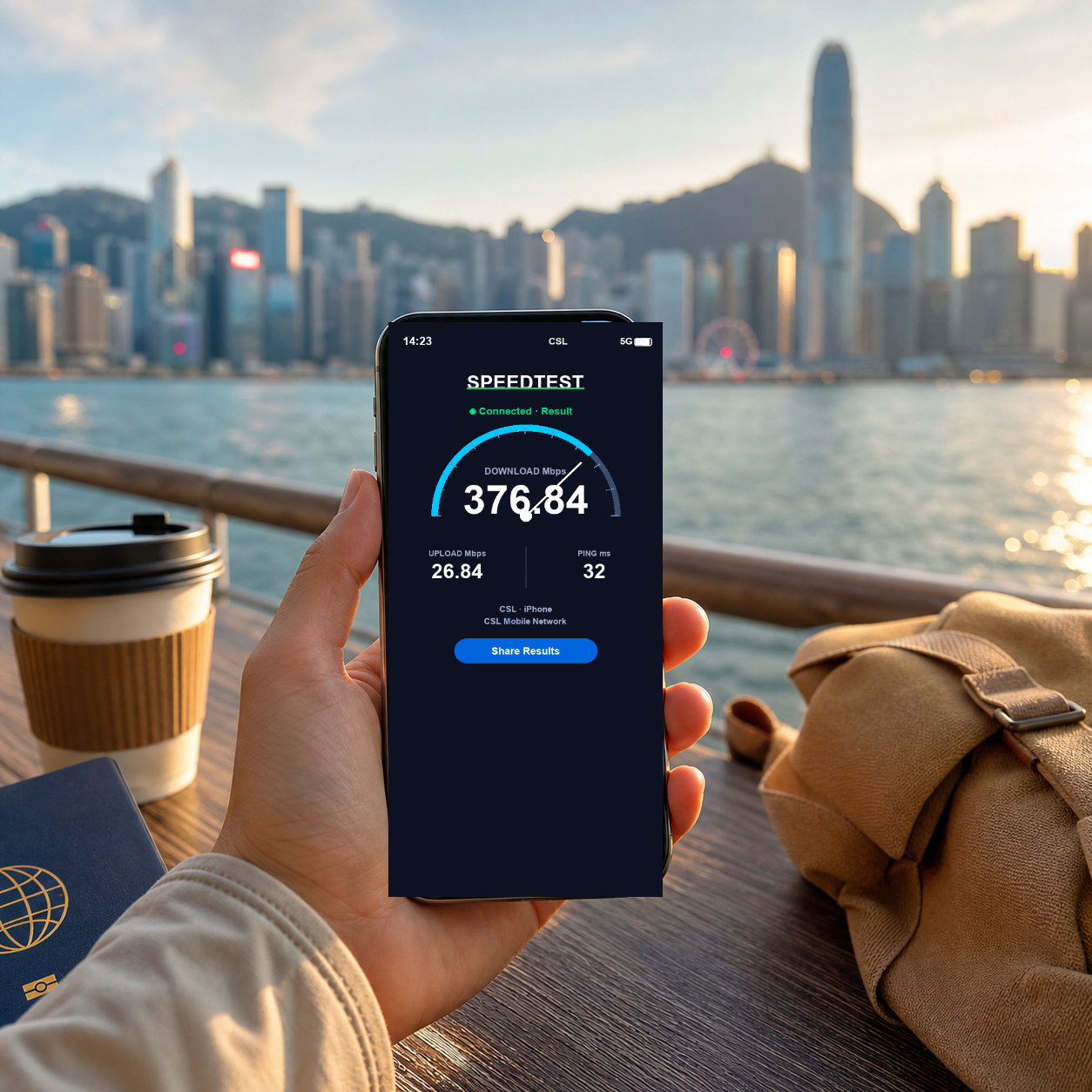 VOYA eSIM speed test - hong-kong-esim-daily-data-plan VOYA-UGC-POS2