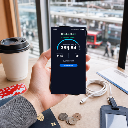 VOYA eSIM speed test - japan-unlimited-plus-esim VOYA-UGC-POS2
