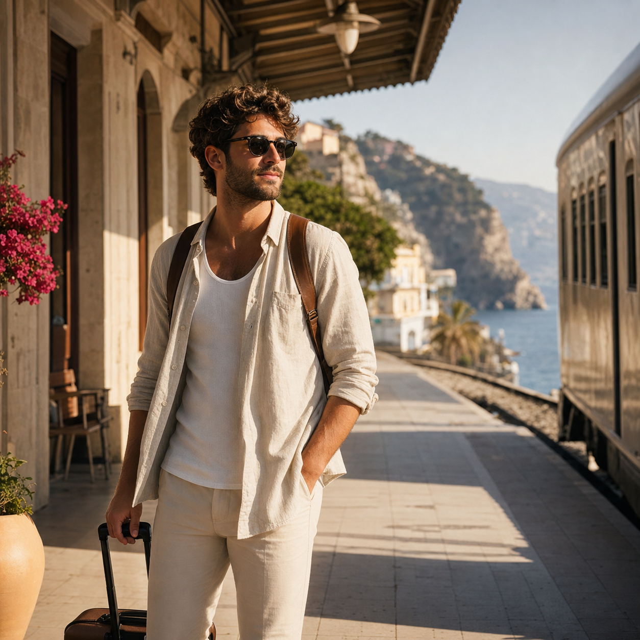 Global travel editorial - golden hour