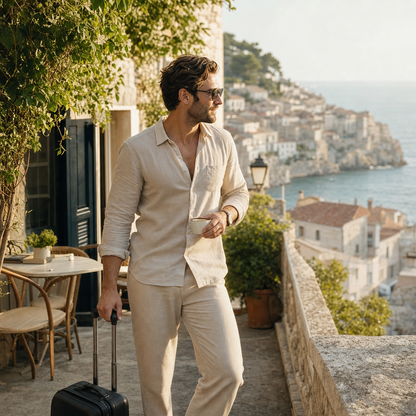 Europe travel editorial - golden hour