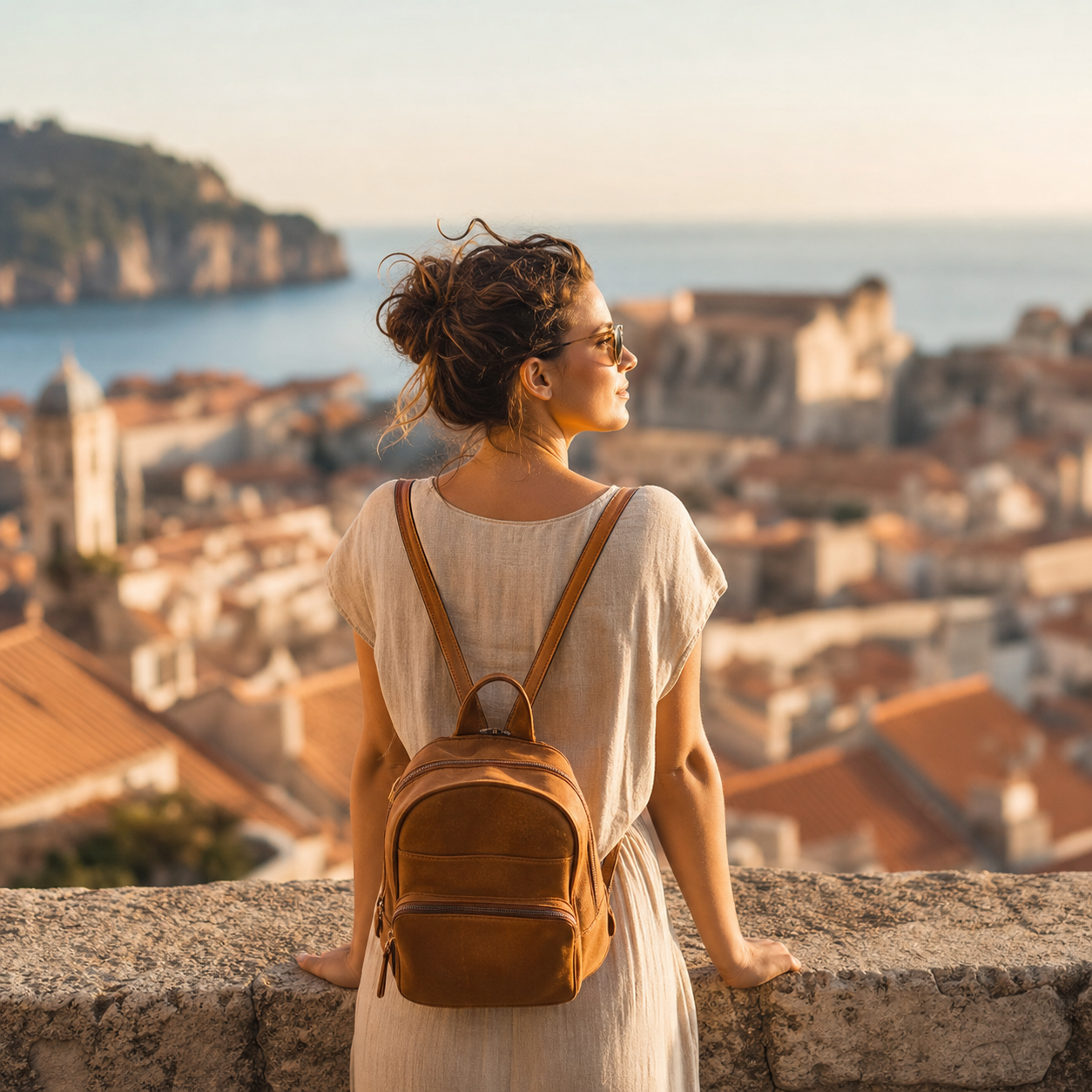 Global travel editorial - golden hour