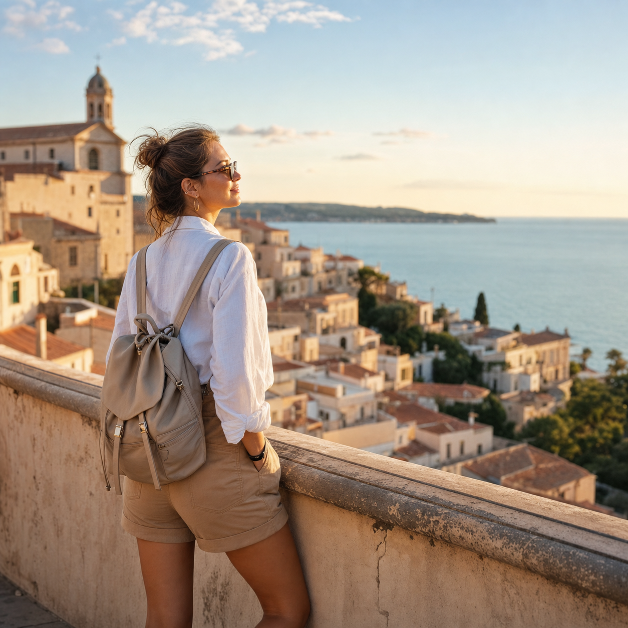 Global travel editorial - golden hour
