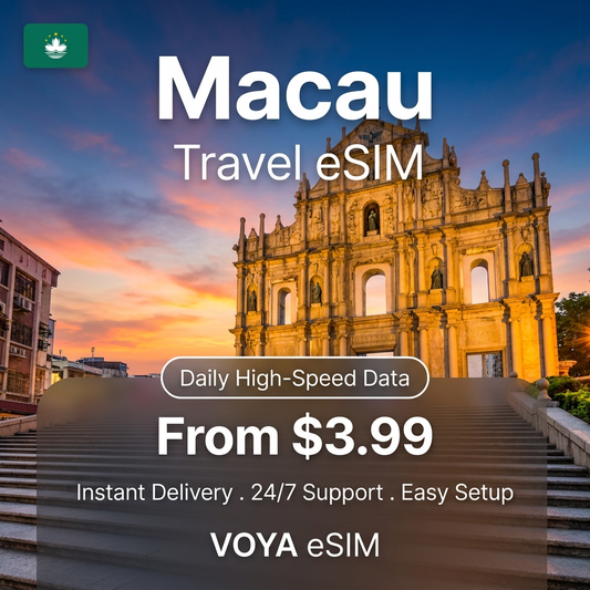 Macau Travel eSIM - VOYA eSIM