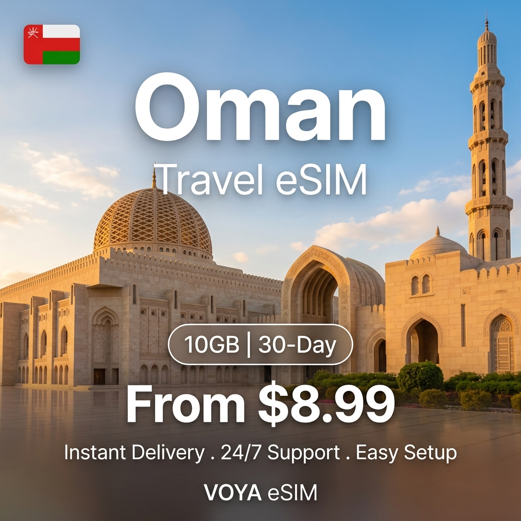 Oman Travel eSIM - VOYA eSIM