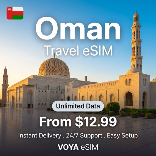 Oman Travel eSIM - VOYA eSIM