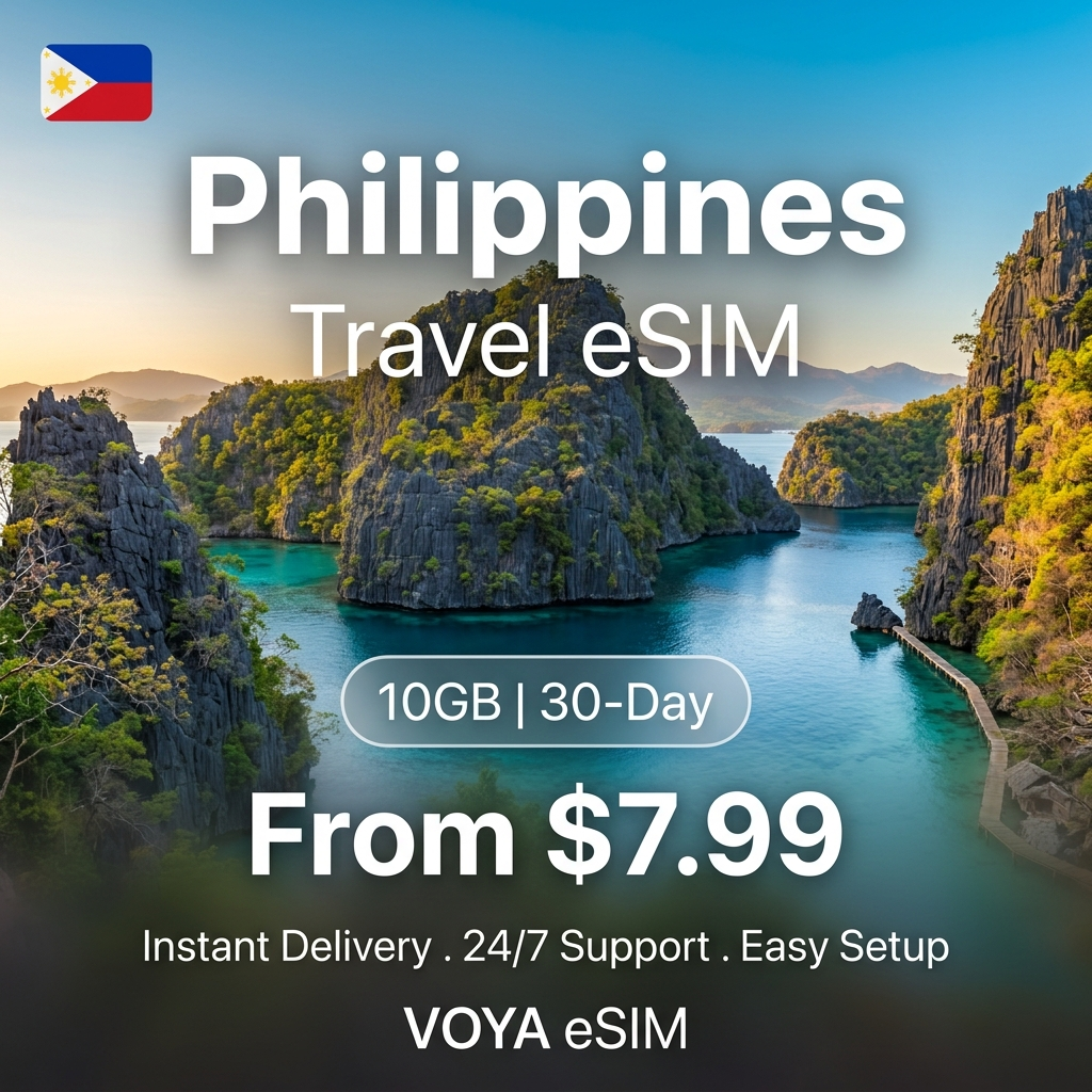 Philippines Travel eSIM - VOYA eSIM