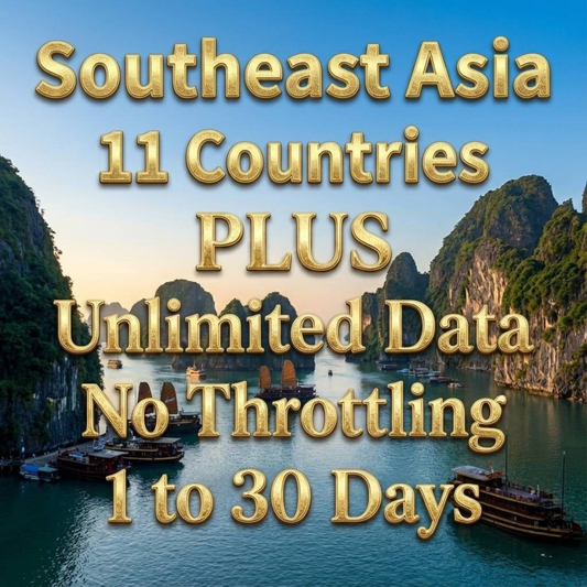 Southeast Asia 11 Countries Unlimited eSIM