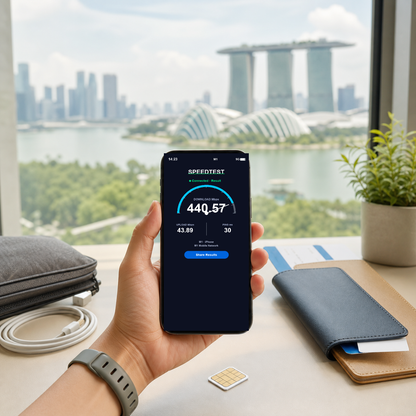 VOYA eSIM speed test - singapore-esim-daily-unlimited-data VOYA-UGC-POS2