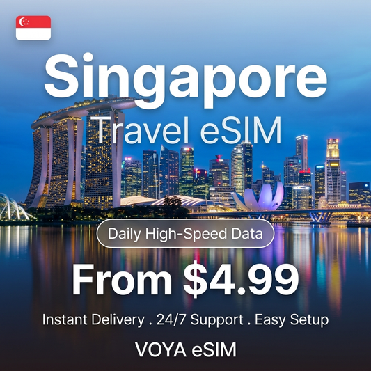 Singapore Travel eSIM - VOYA eSIM