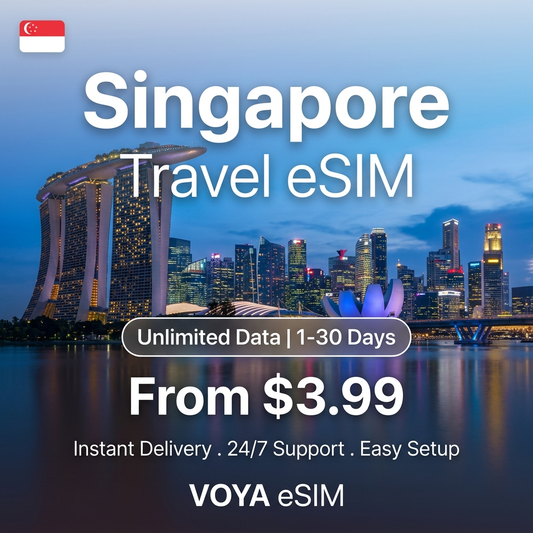 Singapore Travel eSIM - VOYA eSIM