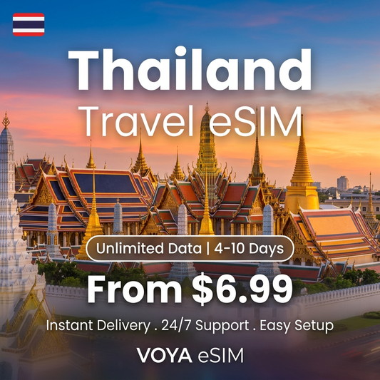 Thailand Travel eSIM - VOYA eSIM