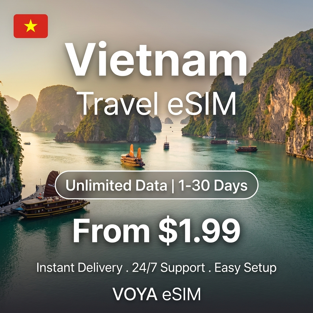 Vietnam Travel eSIM - VOYA eSIM