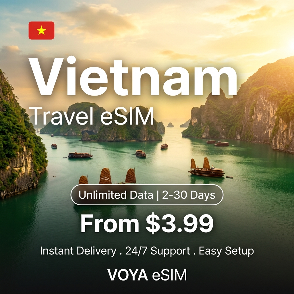 Vietnam Travel eSIM - VOYA eSIM